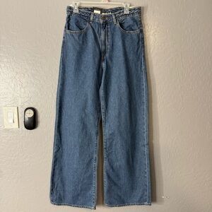 Levi's Ribcage Wide Leg Braided Women's Jeans 29x32